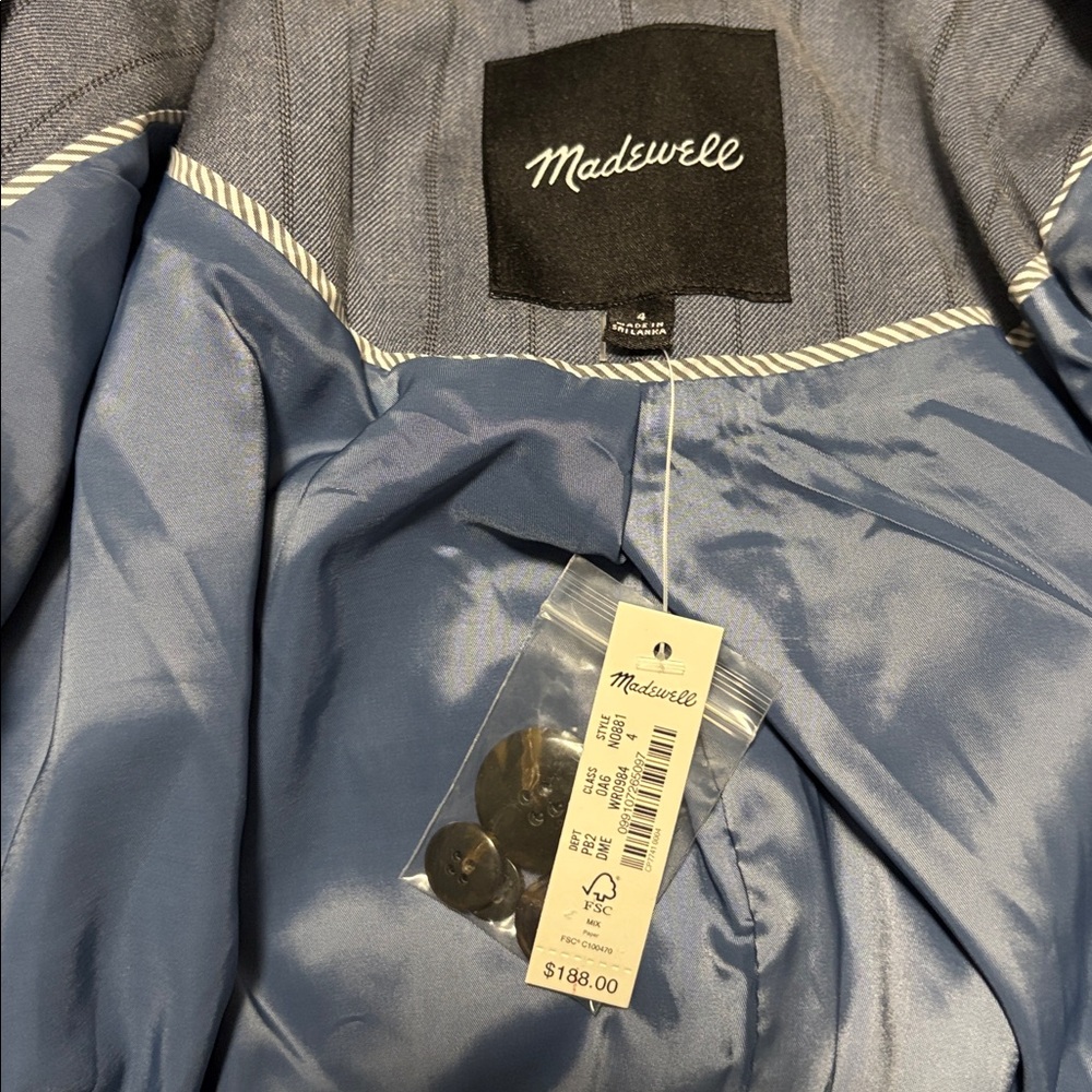 Madewell Single-Breasted Blazer - Picture 7 of 9